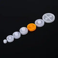 7pcs Plastic Pulley Kits Set, Wearable Long Life DIY Model Accessories with 7 Gear Parts for Toy Cars Robots Automobiles